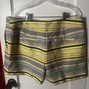 Size 12 Loft Jaquard shorts